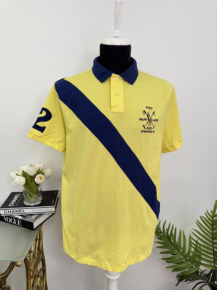 Tricou custom slim fit Polo by Ralph Lauren XL