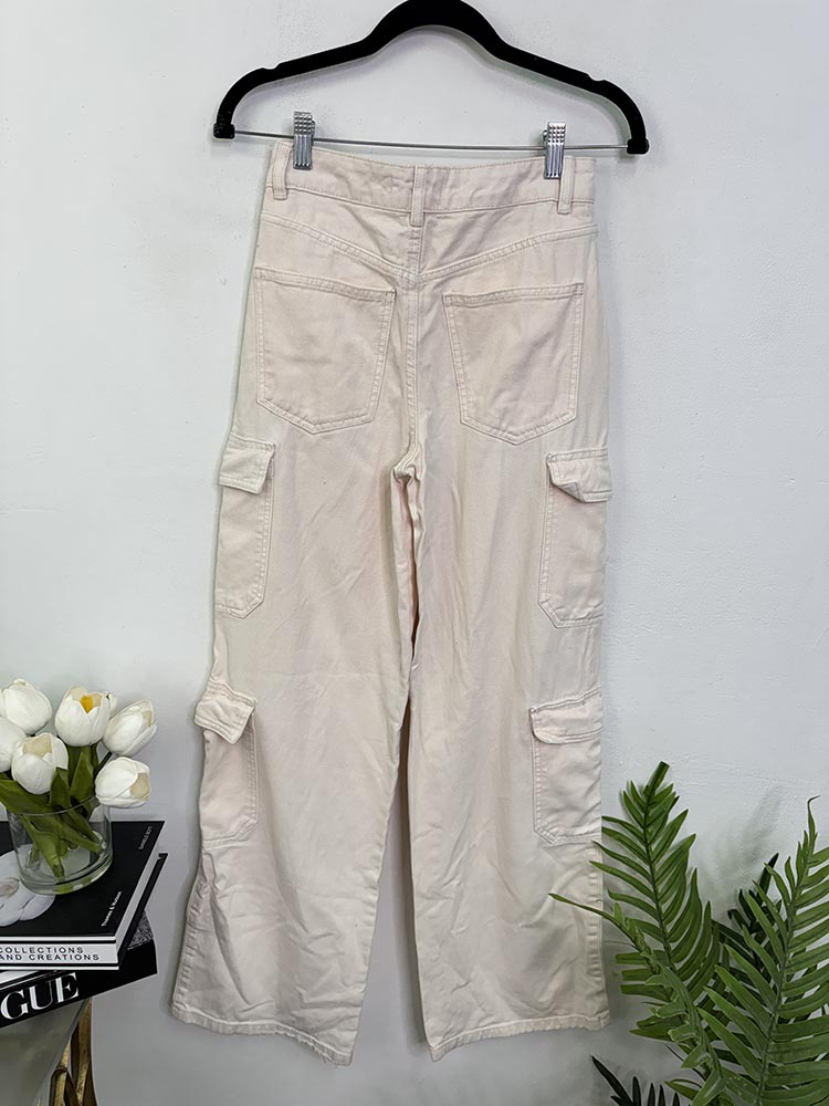 Blugi cargo Sinsay 34 - imagine 2