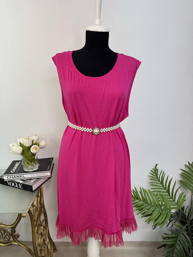 Rochie vascoza fara cordon Moccocco cam XL