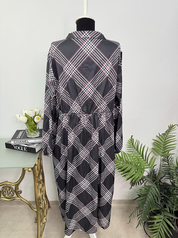 Rochie cu buzunare si elastic in talie Shein 2XL - imagine 2
