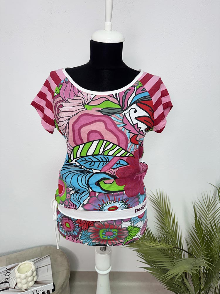 Tricou calitativ Desigual Xs