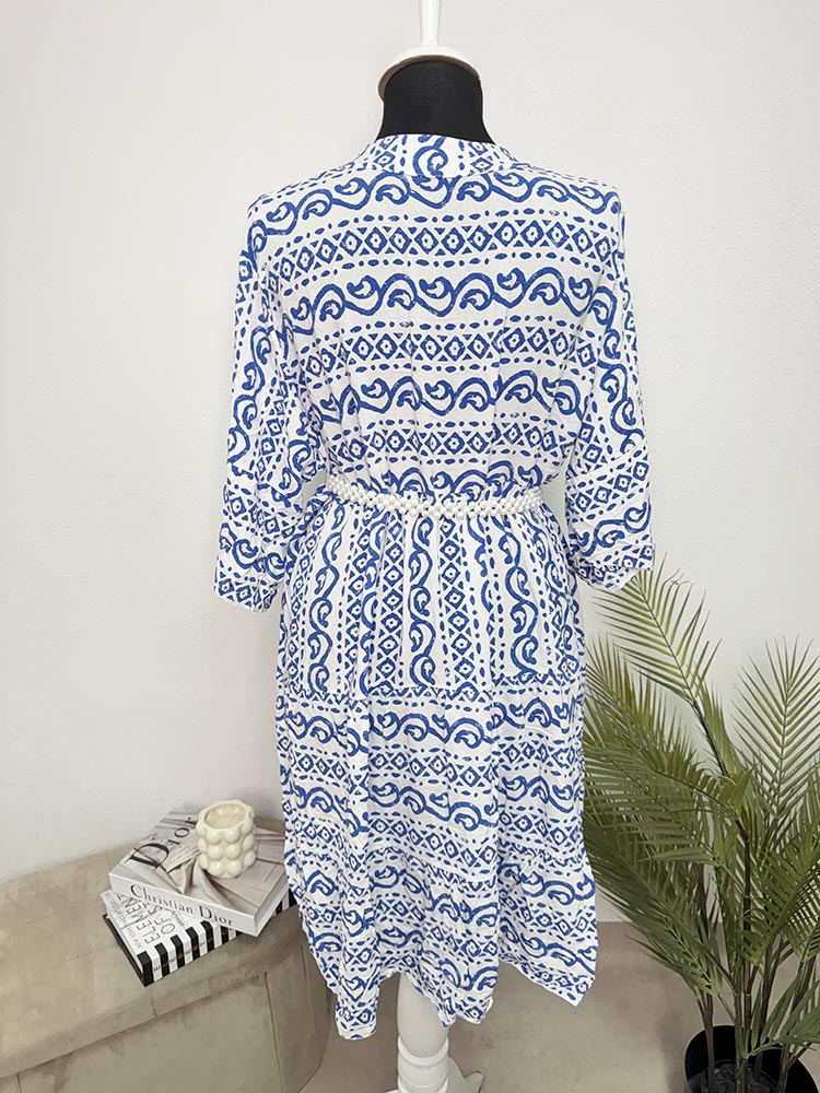 Rochie calitativa vascoza Made in Italy universala - imagine 2