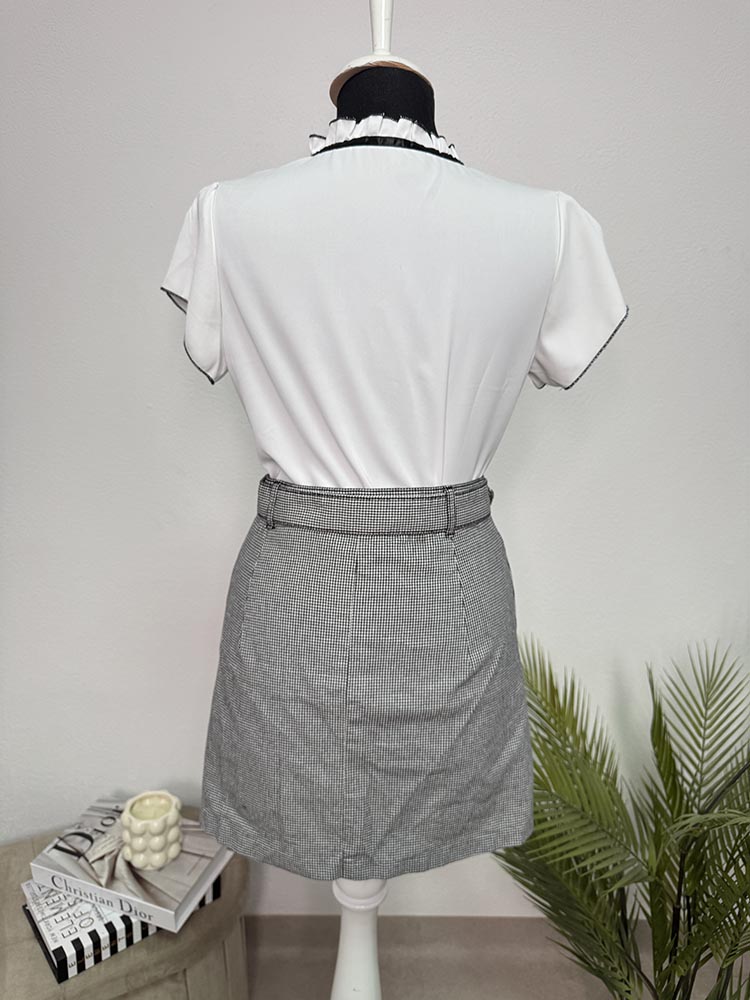 Fusta calitativ H&M 36 - imagine 2