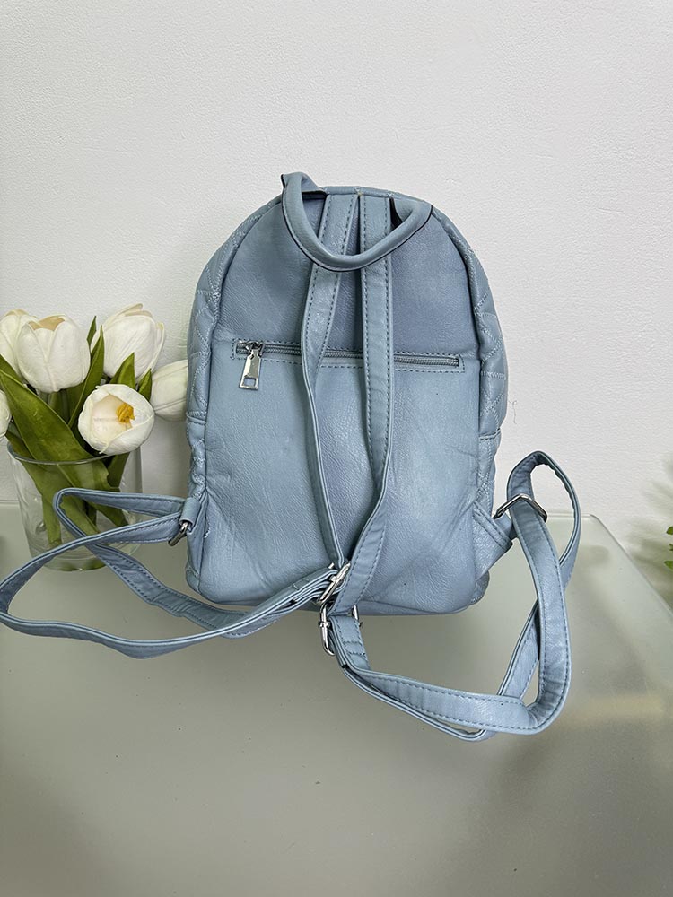 Ghiozdan imitatie piele - imagine 2