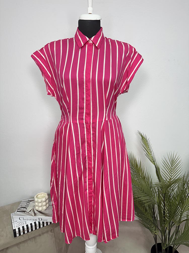 Rochie calitativa cu buzunare vascoza Madeleine M