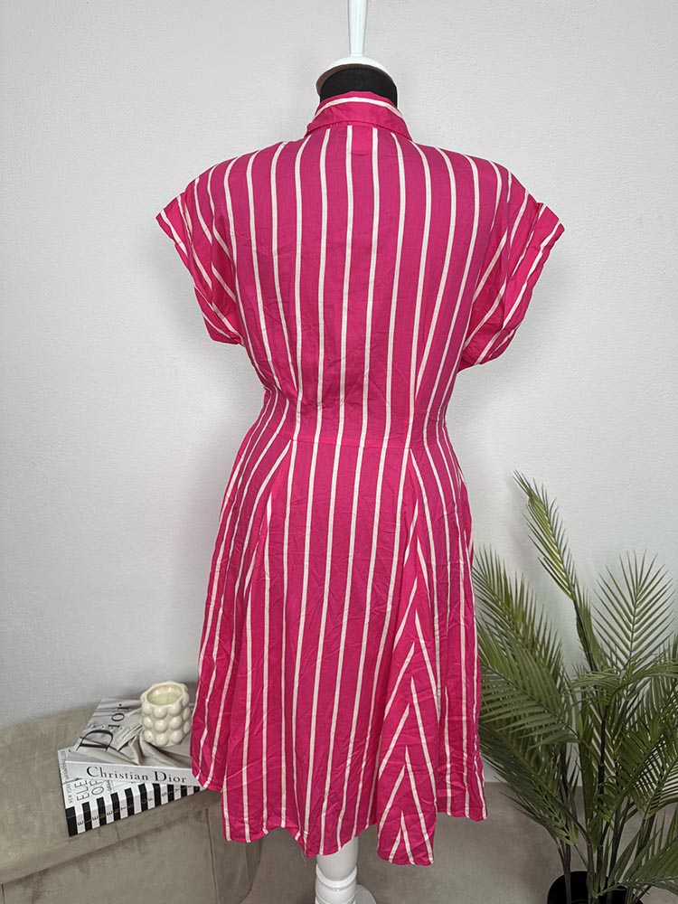 Rochie calitativa cu buzunare vascoza Madeleine M - imagine 2