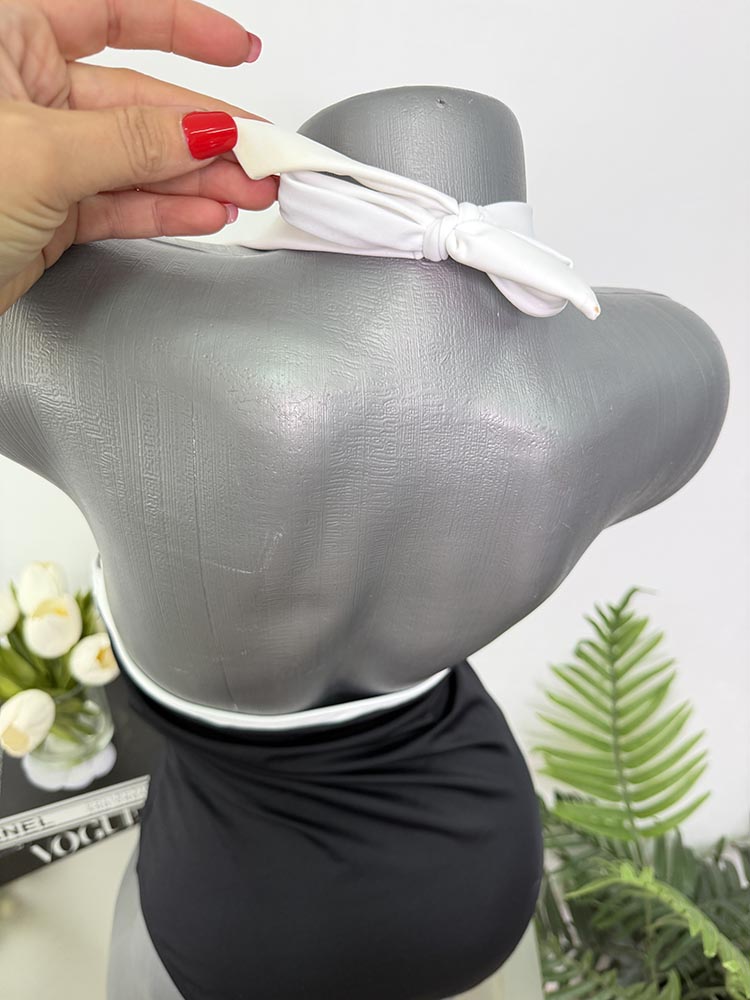Costum de baie intreg BodyFlirt 40 - imagine 2