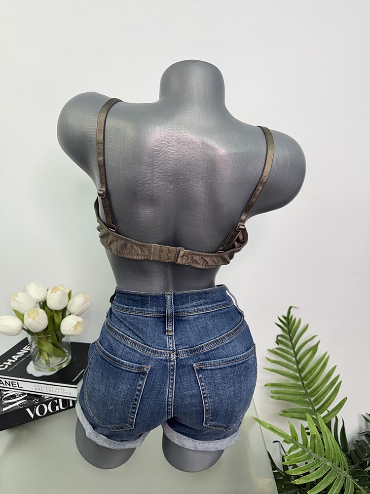 Sutien cu burete cam S-M - imagine 2
