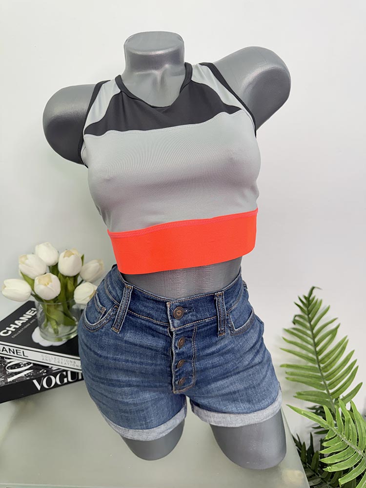 Bustiera sport fara burete H&M cam S-M