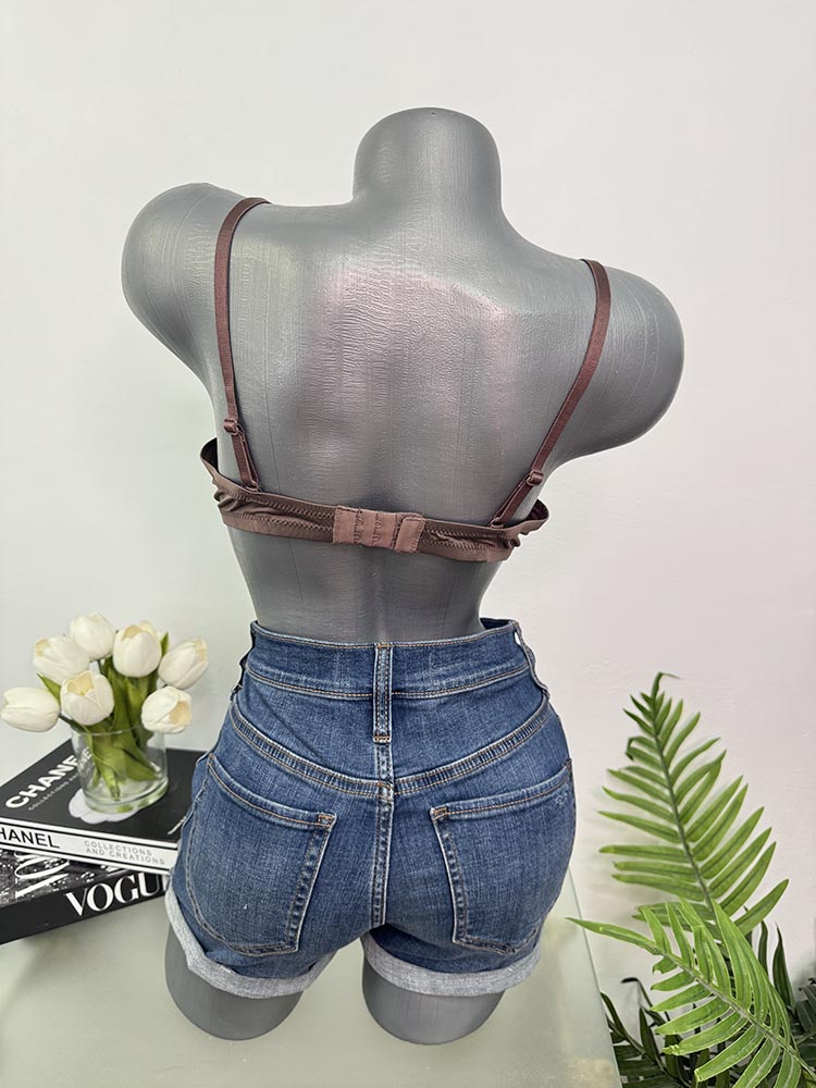 Sutien cu burete cam S-M - imagine 2