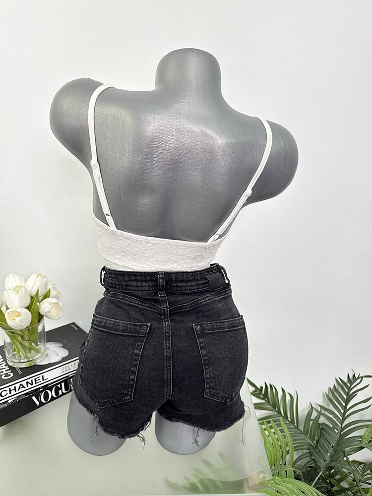 Pantaloni scurti blugi Nikkie 26 - imagine 2