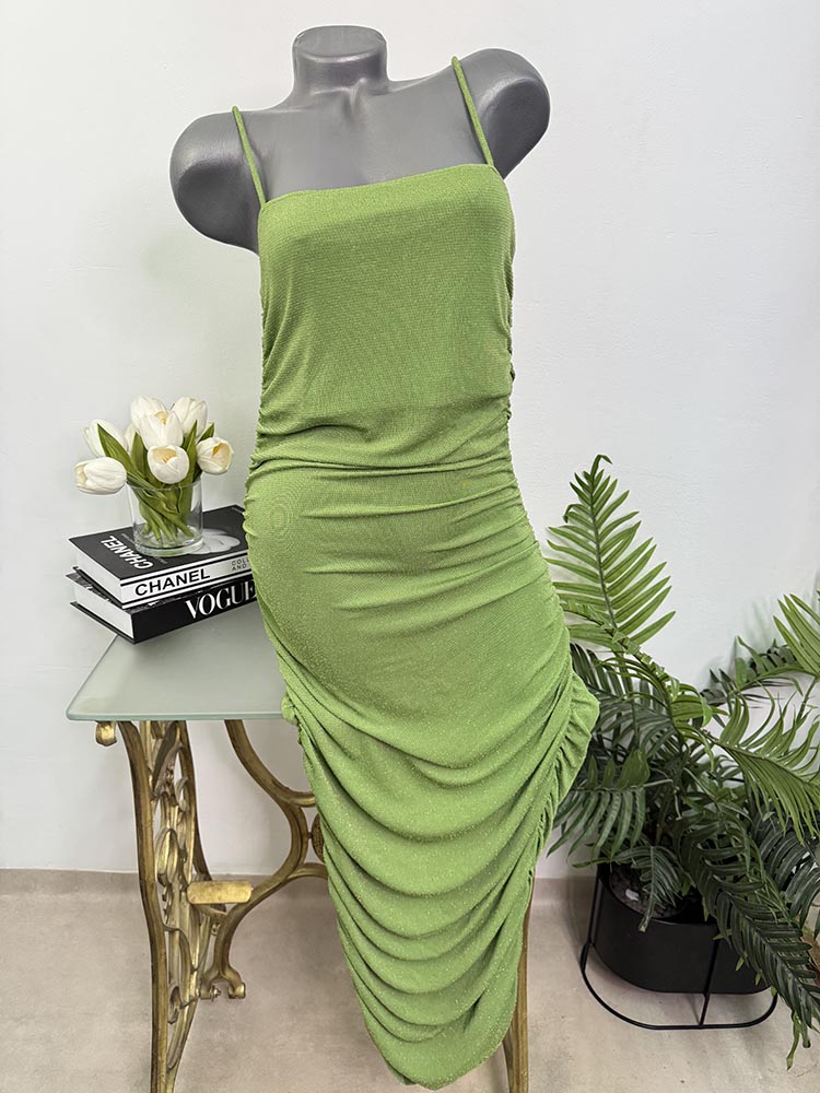 Rochie stralucitoare Envii L pret eticheta 75 euro