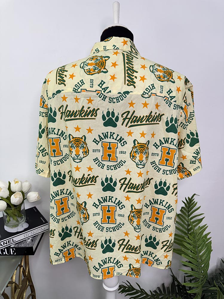 Camasa maneca scurta relaxed fit H&M XL - imagine 2