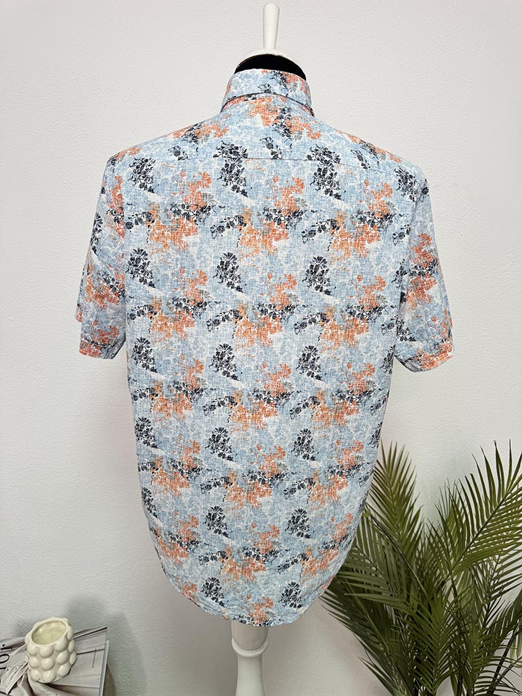 Camasa maneca scurta casual fit Casa Moda M - imagine 2