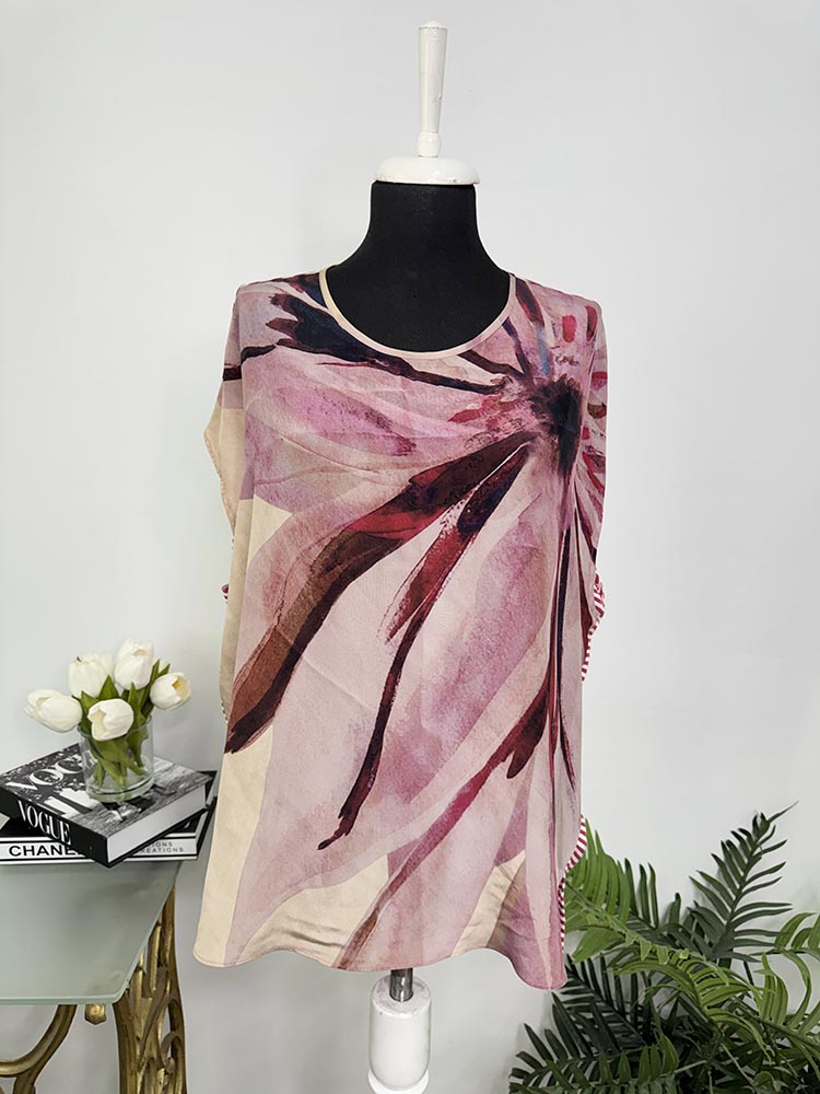 Tricou 100% matase naturala Luisa Cerano 42