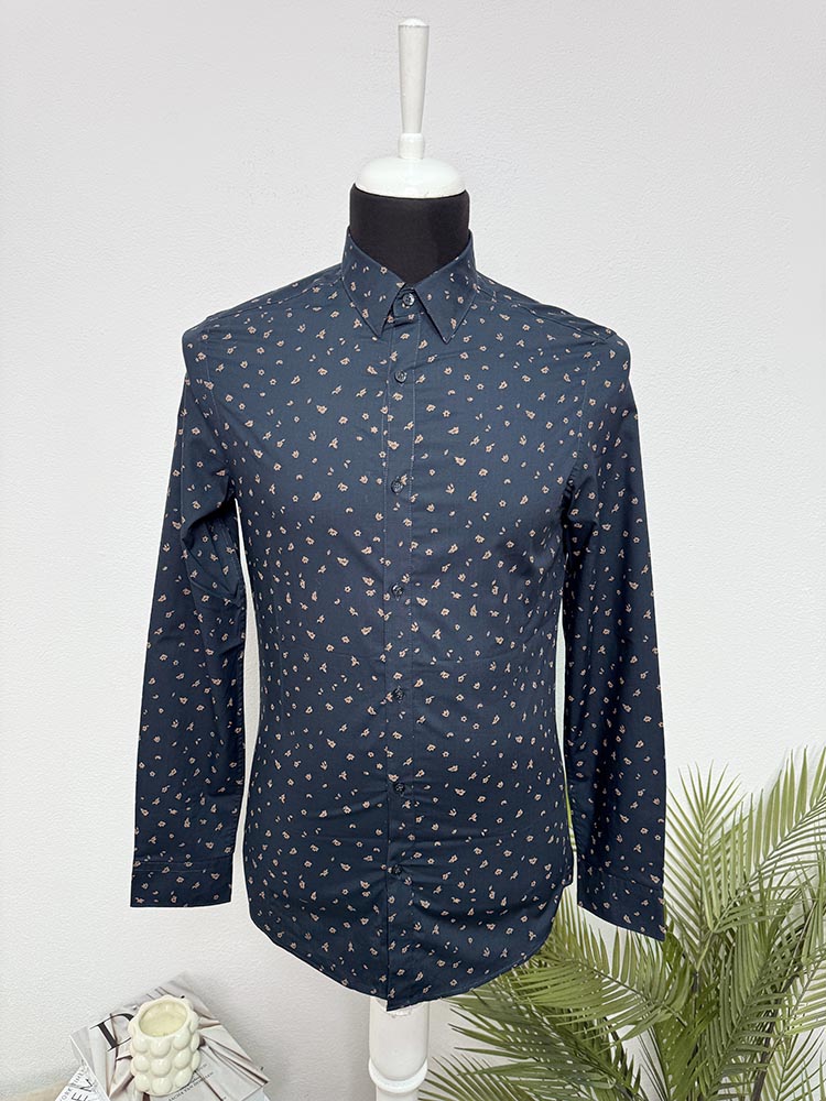 Camasa slim fit easy iron H&M S