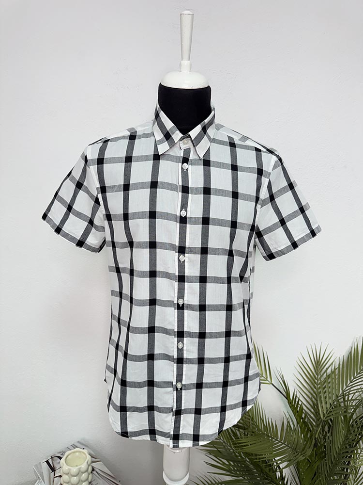Camasa maneca scurta slim fit Fishbone M