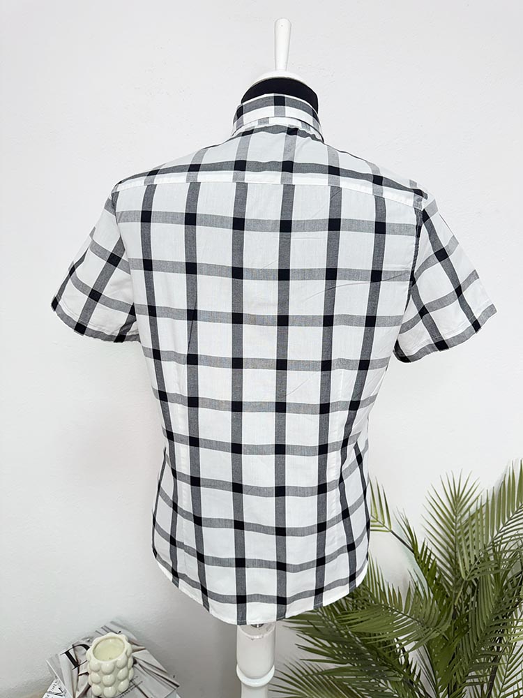 Camasa maneca scurta slim fit Fishbone M - imagine 2