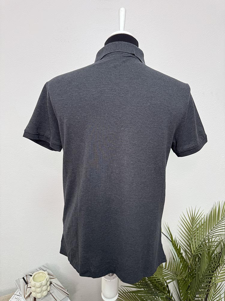 Tricou slim fit strech mesh Polo by Ralph Lauren L - imagine 2