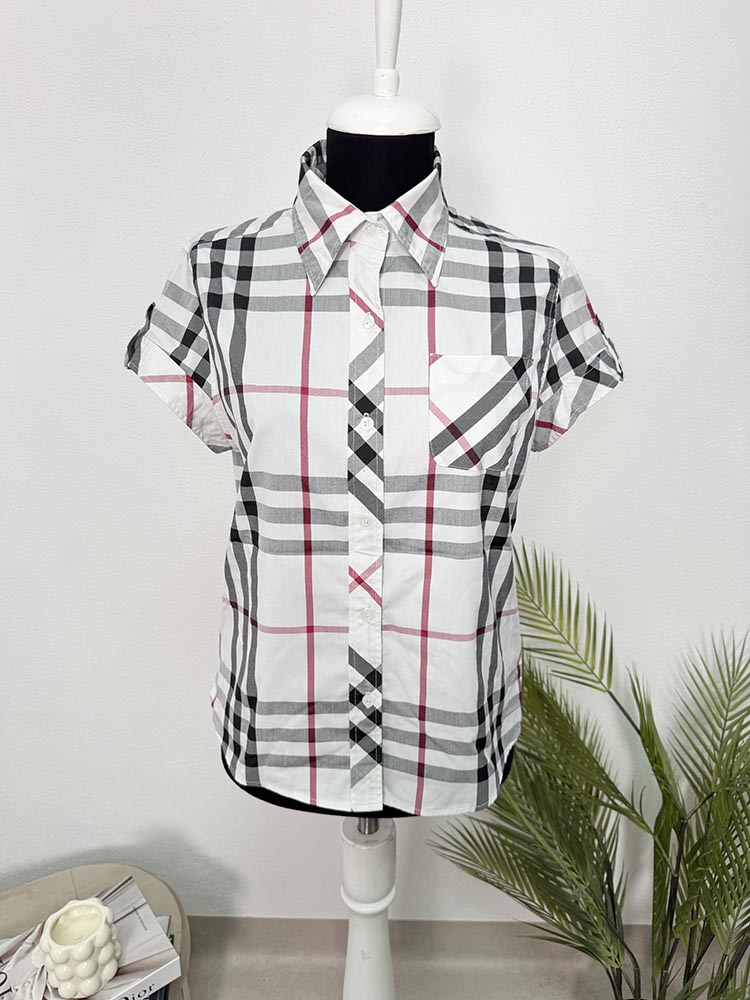 Camasa calitativa Burberry London Cam XS-S nu garantez originalitate