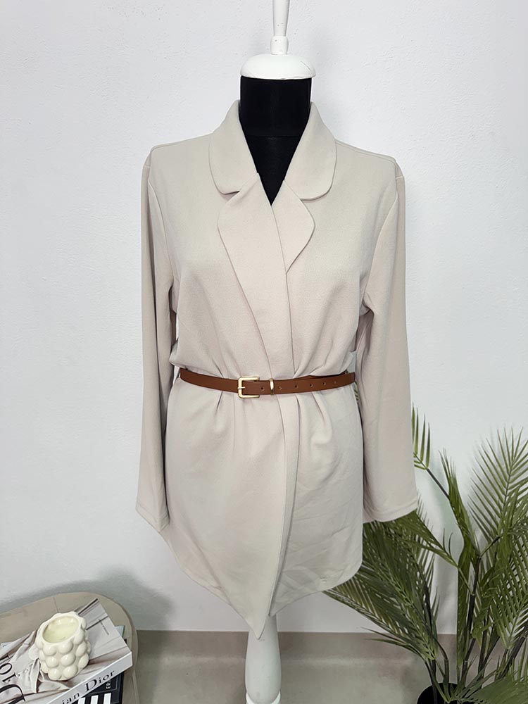 Cardigan/sacou nou cu curea inclus JDY L
