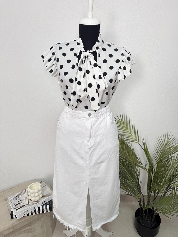 Fusta calitativa bumbac blug Shein XL