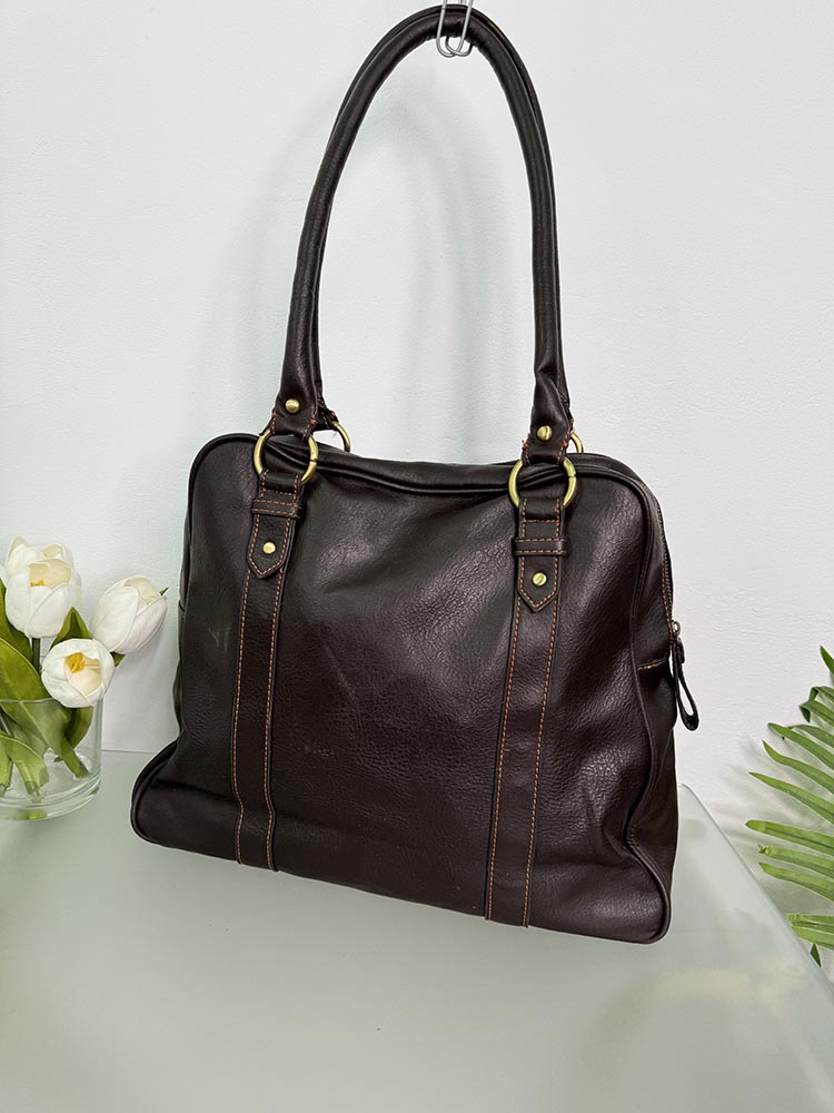 Geanta imitatie piele Carpisa - imagine 2