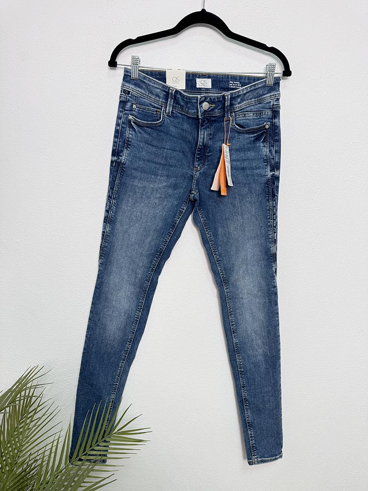 Blugi skinny fit mid rise skinny leg pret eticheta 59,99 euro S.Oliver 36