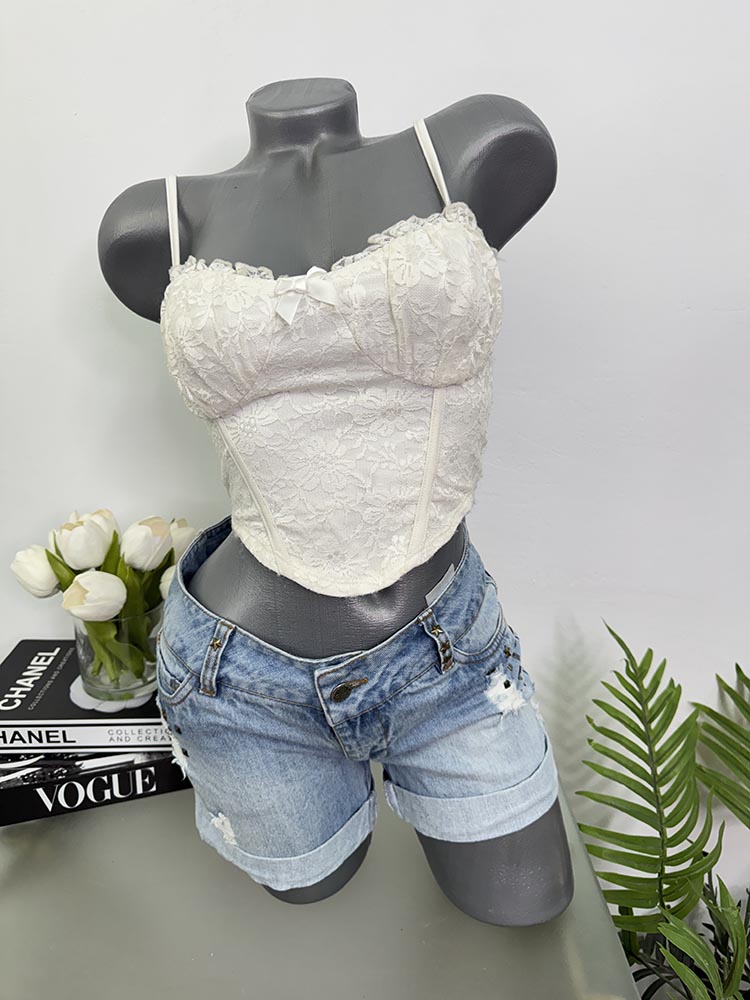 Pantaloni scurti blugi Only S