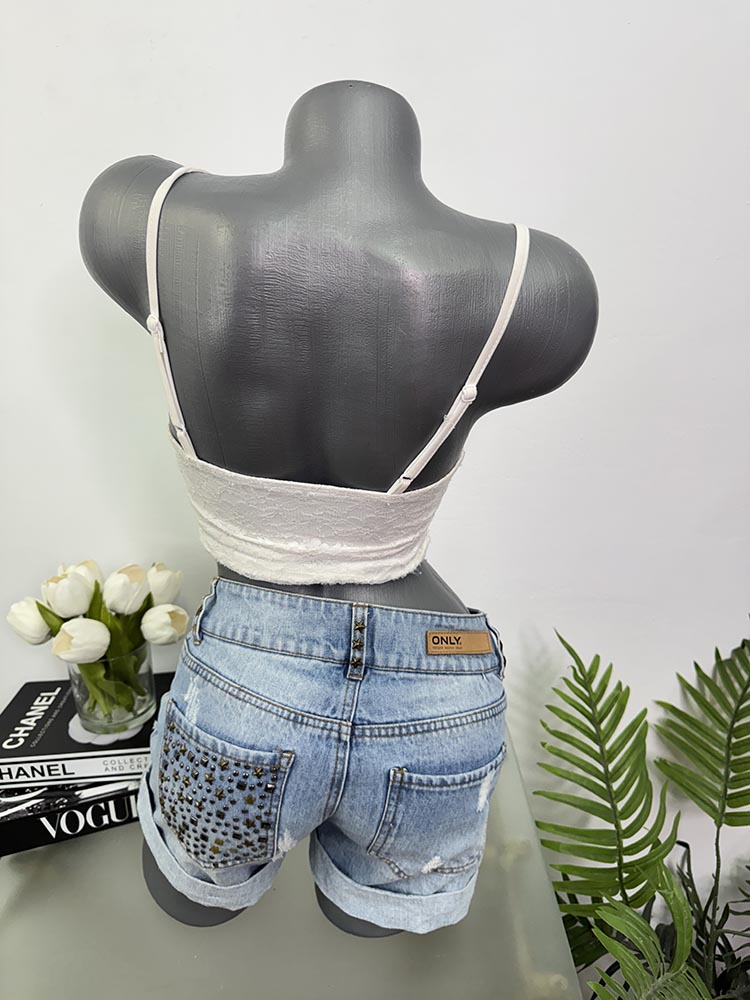 Pantaloni scurti blugi Only S - imagine 2
