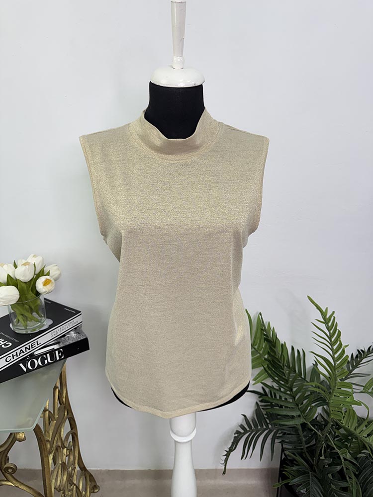 Bluza fara maneci stralucitoare Montego XL