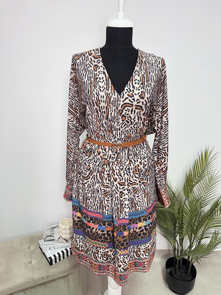Rochie calitativa cu curea inclus K design XL