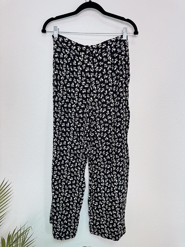 Pantaloni lejeri 100% vascoza Mango M - imagine 2