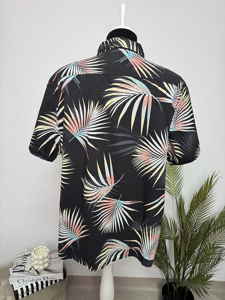 Camasa regular fit maneca scurta Quiksilver XXL - imagine 2