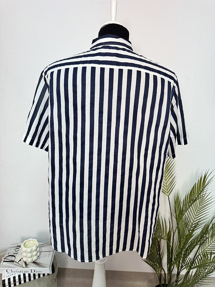 Camasa regular fit maneca scurta 100% bumbac H&M L - imagine 2