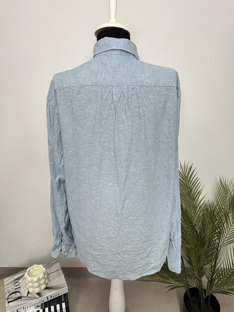 Camasa calitativa in bumbac regular H&M M - imagine 2