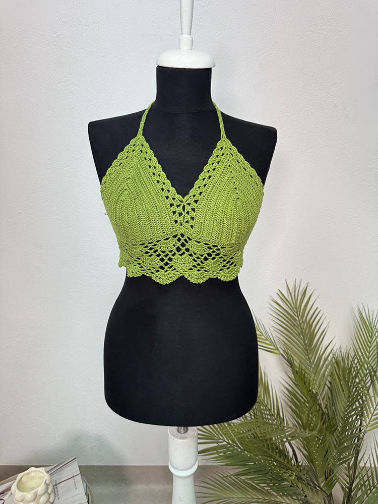 Sutien crosetata Cam S