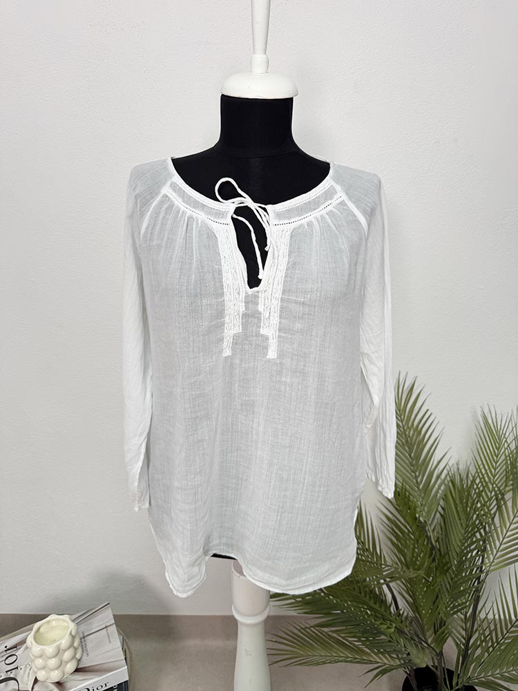 Bluza calitativa in bumbac Zara S