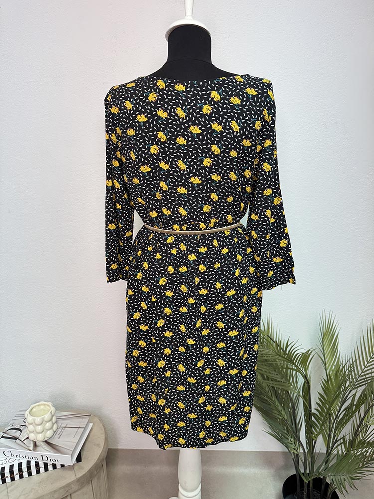 Rochie calitativavascoza cu buzunare bis M - imagine 2