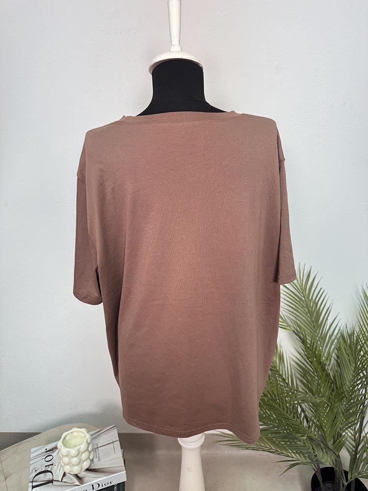 Tricou calitativ Shein XXL - imagine 2