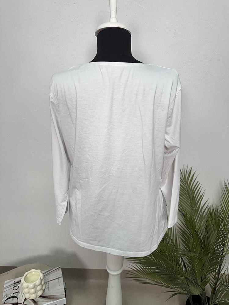 Bluza calitativ bumbac AnniRolfi XXXL - imagine 2