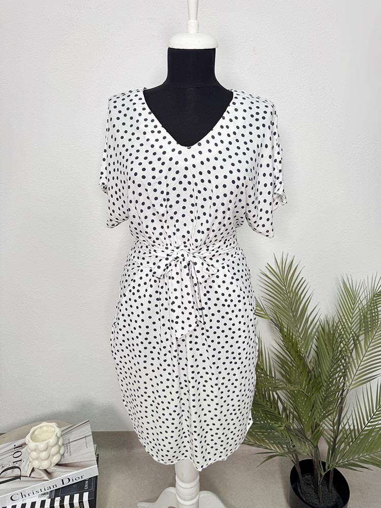 Rochie calitativa vascoza cu buzunare closet. 8