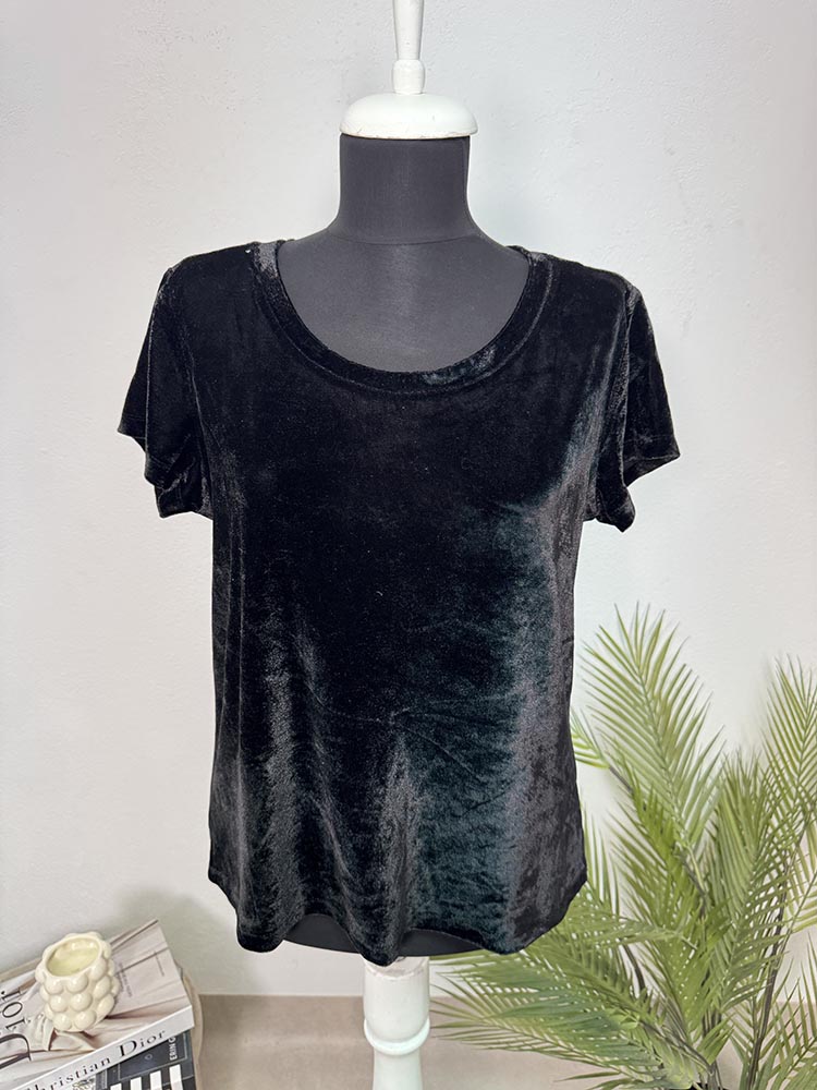 Tricou din catifea Esmara 44