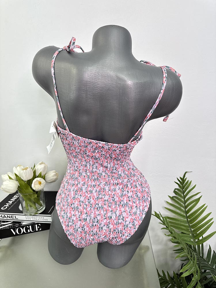 Costum de baie intreg sutien fara burete Lefties M - imagine 2