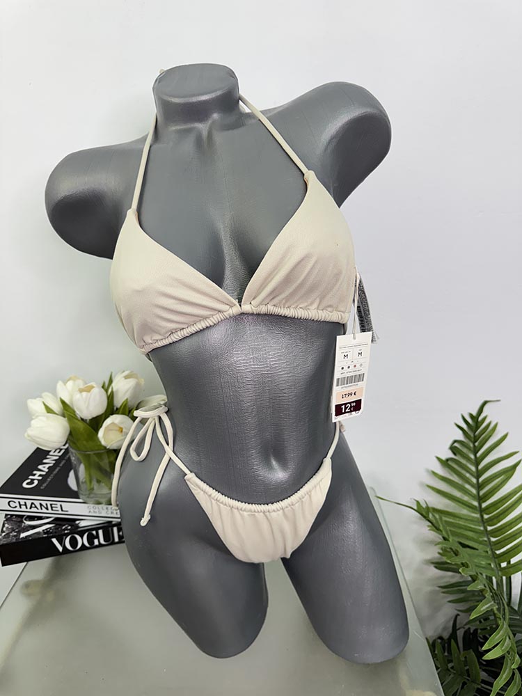 Costum de baie doua piese sutien fara burete Oysho M