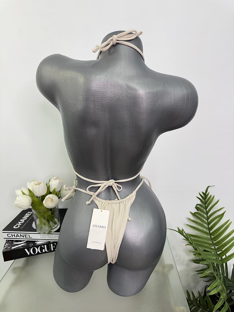 Costum de baie doua piese sutien fara burete Oysho M - imagine 2