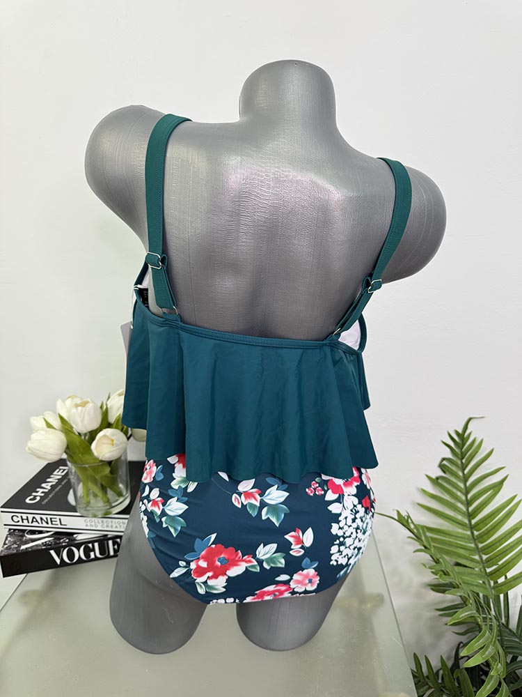 Costum de baie intreg sutien cu burete Bloomchic 42 - imagine 2