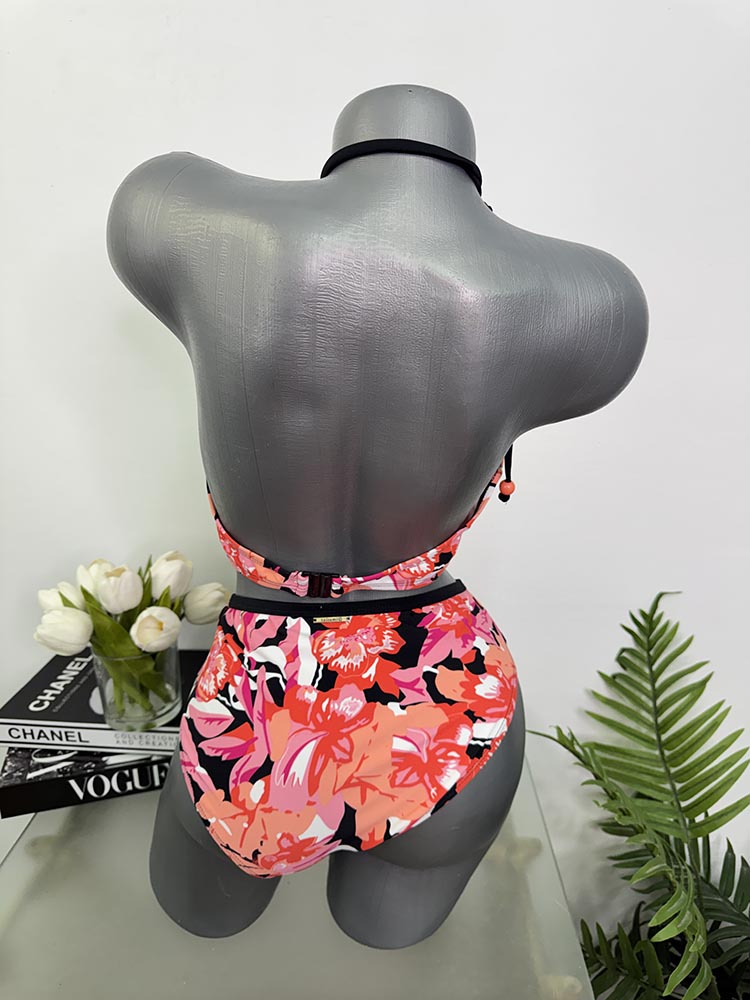 Costum de baie doua piese sutien fara burete cam M - imagine 2