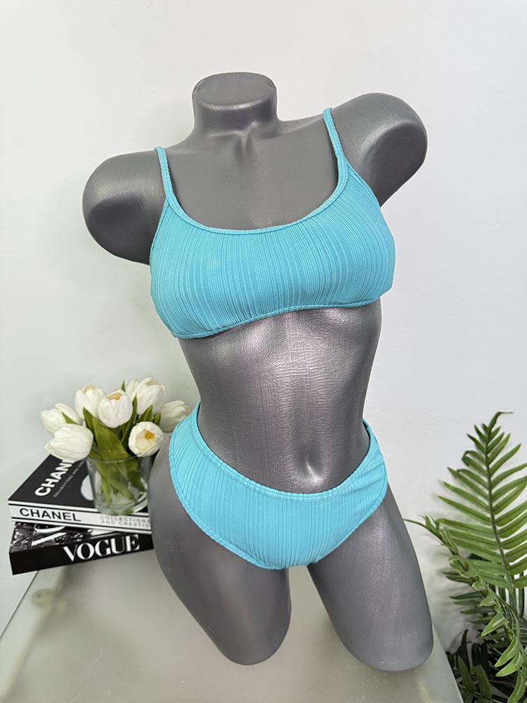 Costum de baie doua piese sutien cu burete Tezenis S