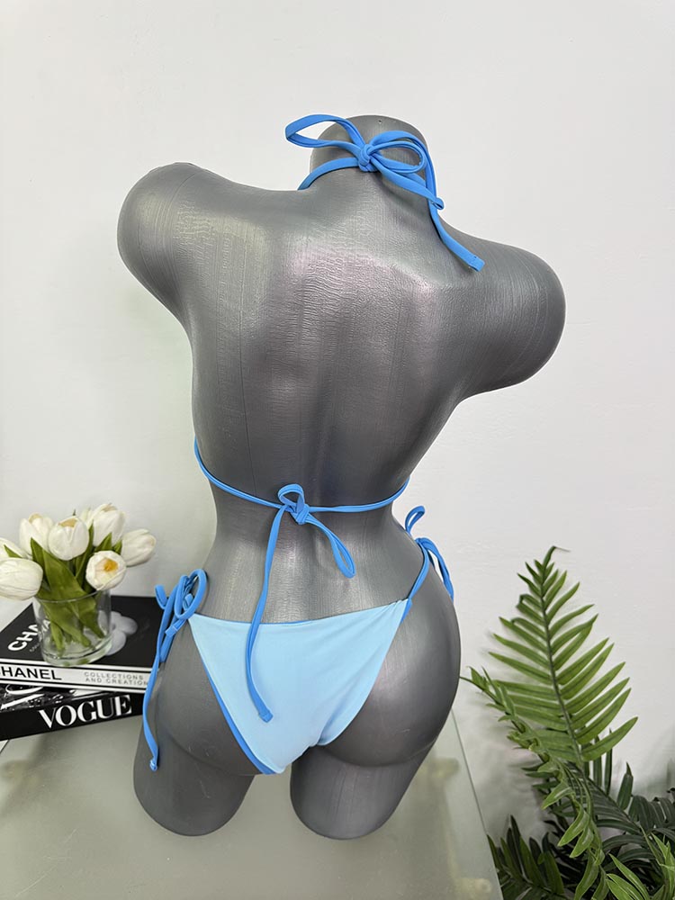Costum de baie doua piese sutien cu burete XS - imagine 2